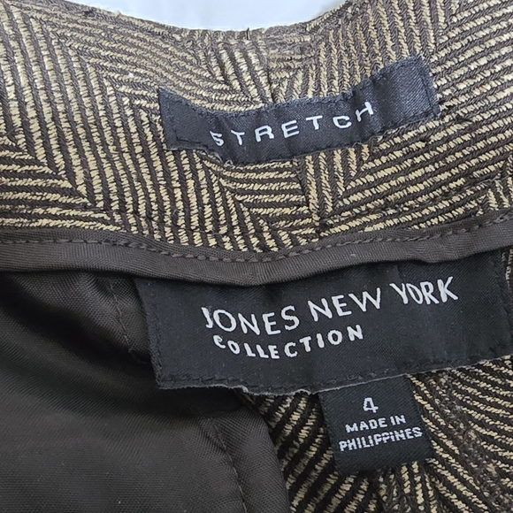 NWT Jones New York Modern Fit Stretch Pants Women's Size 4 - Picture 9 of 11
